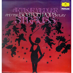 Arthur Fiedler / The Boston Pops Orchestra Play Strauss Vinyl LP USED
