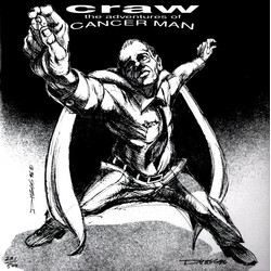 Craw The Adventures Of Cancer Man USED VINYL 7INCH 33 S RPM NUMBERED