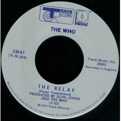 The Who The Relay USED VINYL 7INCH SINGLE