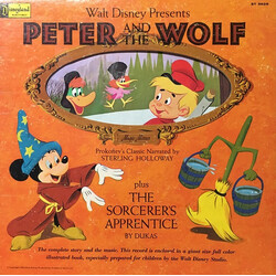Various Walt Disney Presents Peter And The Wolf (Plus The Sorcerer's Apprentice) Vinyl LP USED