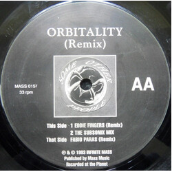 Some Other People Orbitality (Remix) USED VINYL 12INCH 33 S RPM