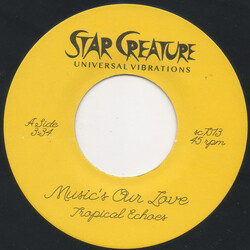 Tropical Echoes Music's Our Love / Dusty TK USED VINYL 7INCH 45 RPM
