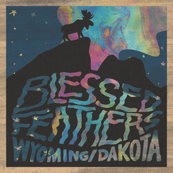 Blessed Feathers / Brett Newski Wyoming/Dakota / Cigaretiquette USED VINYL 7INCH 45 RPM SINGLE LIMITED EDITION