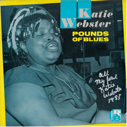 Katie Webster Pounds Of Blues Vinyl LP USED