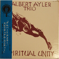 Albert Ayler Trio Spiritual Unity Vinyl LP USED