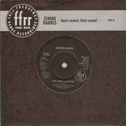 Simon Harris Here Comes That Sound USED VINYL 7INCH 45 RPM SINGLE STEREO