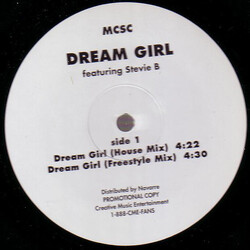 MCSC / Stevie B Dream Girl USED VINYL 12INCH PROMO