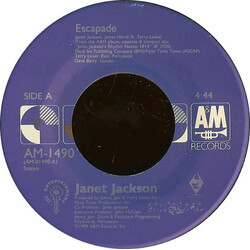 Janet Jackson Escapade USED VINYL 7INCH 45 RPM