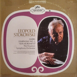 Reinhold Glière / Leopold Stokowski / Houston Symphony Orchestra Ilya Murometz (Symphony No. 3) Vinyl LP USED