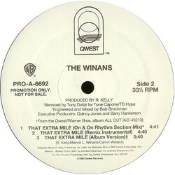 The Winans That Extra Mile USED VINYL 12INCH 33 S RPM PROMO
