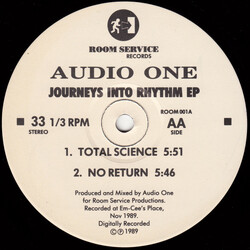 Audio One Journeys Into Rhythm EP USED VINYL 12INCH 33 S RPM EP STEREO