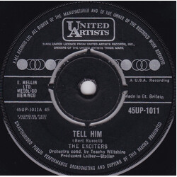 The Exciters Tell Him USED VINYL 7INCH 45 RPM SINGLE