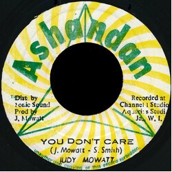 Judy Mowatt You Don't Care USED VINYL 7INCH 45 RPM
