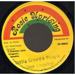 Carlton Livingston Settle Crowd A People USED VINYL 7INCH 45 RPM