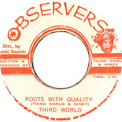 Third World Roots With Quality USED VINYL 7INCH 45 RPM