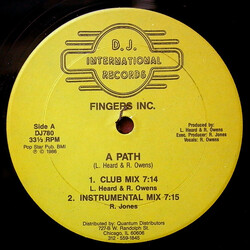 Fingers Inc. A Path USED VINYL 12INCH 33 S RPM