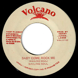 Wailing Souls Baby Come Rock Me USED VINYL 7INCH 45 RPM