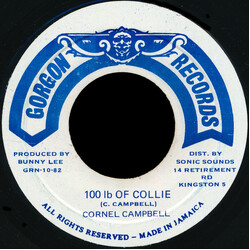 Cornell Campbell 100 Ib Of Collie USED VINYL 7INCH 45 RPM