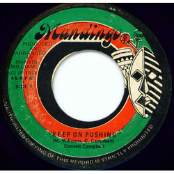 Cornell Campbell Keep On Pushing / Mandingo Dub USED VINYL 7INCH 45 RPM