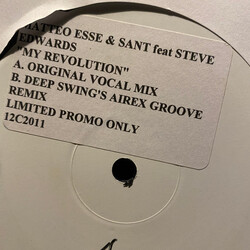 Sant & Matteo Esse / Steve Edwards My Revolution USED VINYL 12INCH WHITE LABEL PROMO LIMITED EDITION