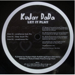 Kujay Dada Let It Play USED VINYL 12INCH
