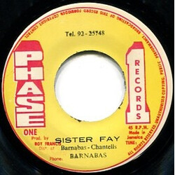 Barnabas Sister Fay USED VINYL 7INCH