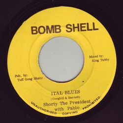Shorty The President / Augustus Pablo / King Tubby Ital Blues / Twelve Tribeblues USED VINYL 7INCH 45 RPM SINGLE