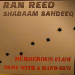 Ran Reed / Shabaam Sahdeeq Murderous Flow / Army With A Hand Gun USED VINYL 12INCH 33 S RPM