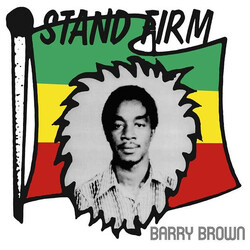 Barry Brown Stand Firm Vinyl LP USED