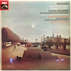 Francis Poulenc / Simon Preston / London Symphony Orchestra / André Previn Concerto For Organ, Strings & Timpani / Concert Champêtre For Harpsichord &