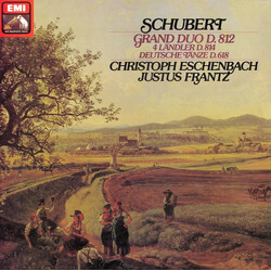 Franz Schubert / Christoph Eschenbach / Justus Frantz Grand Duo In C, D.812 / Deutscher Tanz With Two Trios In G, D.618 / Two Ländler In E, D.618 / Fo