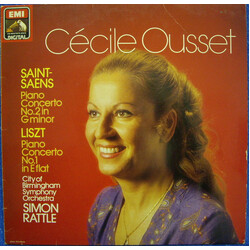 Camille Saint-Saëns / Franz Liszt / Cécile Ousset / City Of Birmingham Symphony Orchestra / Sir Simon Rattle Piano Concerto No. 2 In G Minor • Piano C