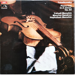 Pyotr Ilyich Tchaikovsky / Yehudi Menuhin / Maurice Gendron / Hephzibah Menuhin Piano Trio in A Minor, Op. 50 Vinyl LP USED