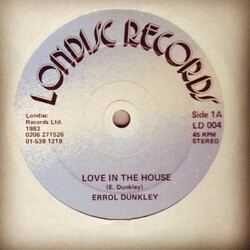 Errol Dunkley Love In The House / Wicked Man Vinyl 12" USED