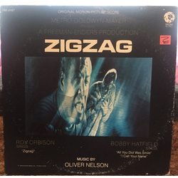 Oliver Nelson The Original Motion Picture Score From Zigzag Vinyl LP USED