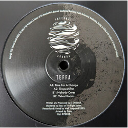 Teffa Time For A Change EP USED VINYL 12INCH 33 S RPM