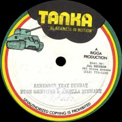Hugh Griffiths (3) / Angela Stewart Remember That Sunday Vinyl 12" USED