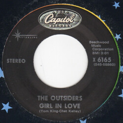 The Outsiders (4) Time Won't Let Me / Girl In Love USED VINYL 7INCH 45 RPM SINGLE REISSUE
