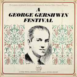 The Longines Symphonette A George Gershwin Festival Vinyl LP USED