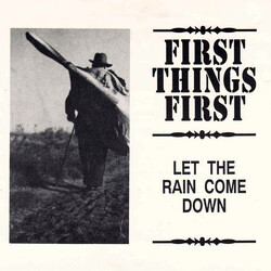 First Things First (2) Let The Rain Come Down USED VINYL 7INCH 45 RPM SINGLE