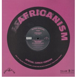 Africanism Hard USED VINYL 12INCH 33 S RPM STEREO