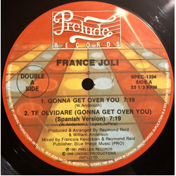 France Joli Gonna Get Over You USED VINYL 12INCH 33 S RPM