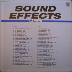 No Artist Sound Effects Volume 1 Vinyl LP USED