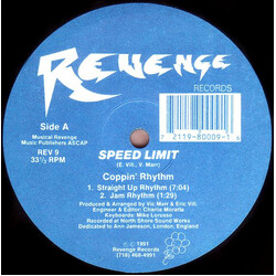 Speed Limit (2) Coppin' Rhythm USED VINYL 12INCH 33 S RPM
