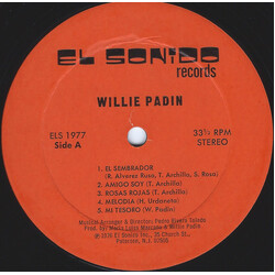 Willie Padin Willie Padin Vinyl LP USED