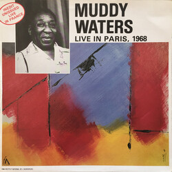 Muddy Waters Live In Paris, 1968 Vinyl LP USED