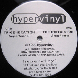 Tr-Generation / The Instigator (3) Impedence / Anathema USED VINYL 12INCH