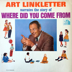 Art Linkletter Narrates The Story Of Where Did You Come From Vinyl LP USED