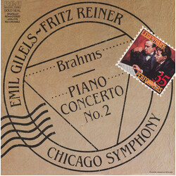 Johannes Brahms / Emil Gilels / Fritz Reiner / The Chicago Symphony Orchestra Piano Concerto No. 2 Vinyl LP USED