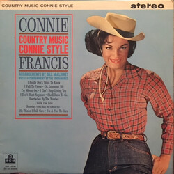 Connie Francis Country Music Connie Style Vinyl LP USED